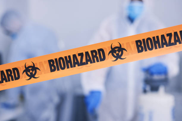 Professional Infectious Disease Decontamination technician working in Moreland, ID